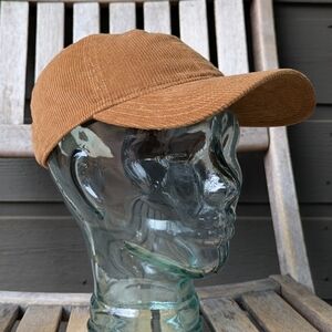 NWT Madewell Corduroy Baseball Hat Fallen Timber Tan One Size